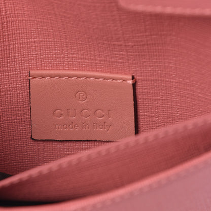 Gucci GG Supreme Monogram Embroidered Face iPhone 6 Case Wristlet Pink 6 of 7