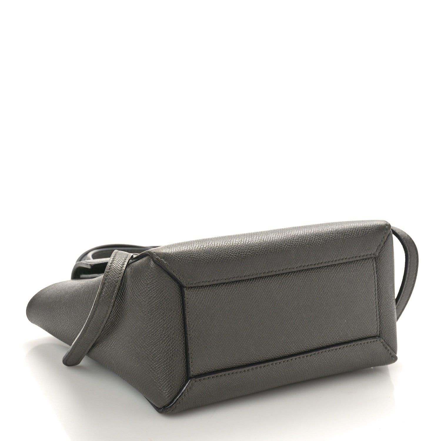 Celine Grained Calfskin Nano Belt Bag Grey 4 of 14