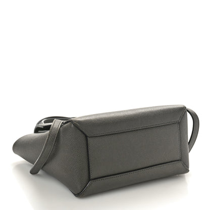 Celine Grained Calfskin Nano Belt Bag Grey 4 of 14