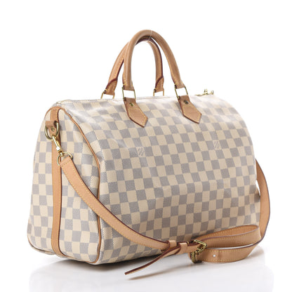 Louis Vuitton Damier Azur Speedy Bandouliere 35 2 of 17