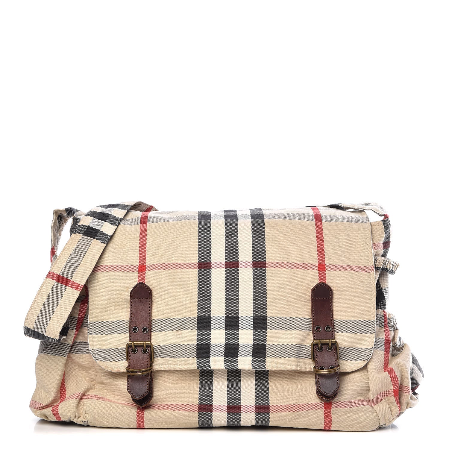 Burberry Canvas Check Diaper Bag 1 of 14