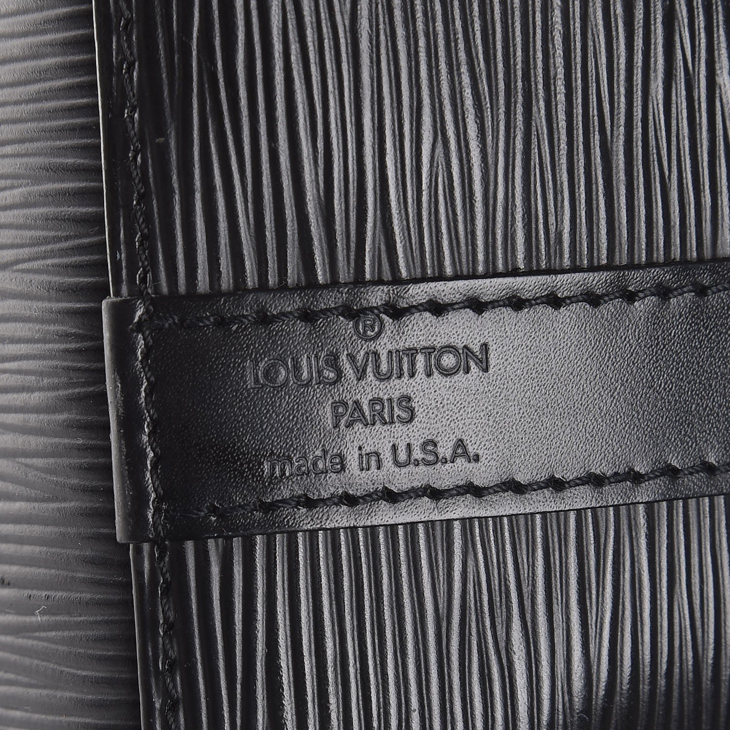 Louis Vuitton Epi Petit Noe Black 7 of 8