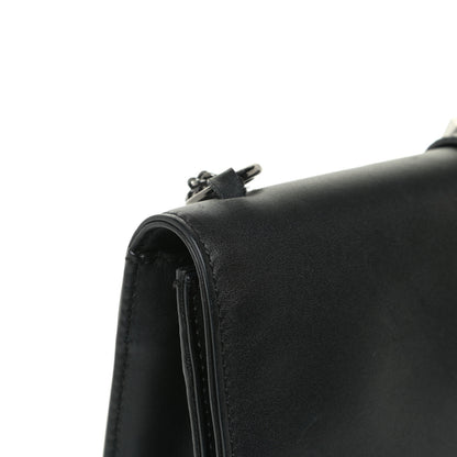 Valentino Garavani Vitello Medium Glam Lock Rockstud Flap Black 7 of 21