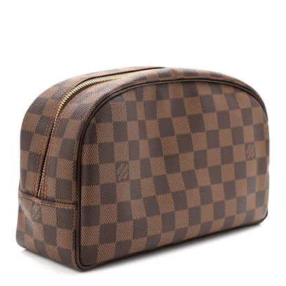 Louis Vuitton Damier Ebene Toiletry Bag 25 3 of 7