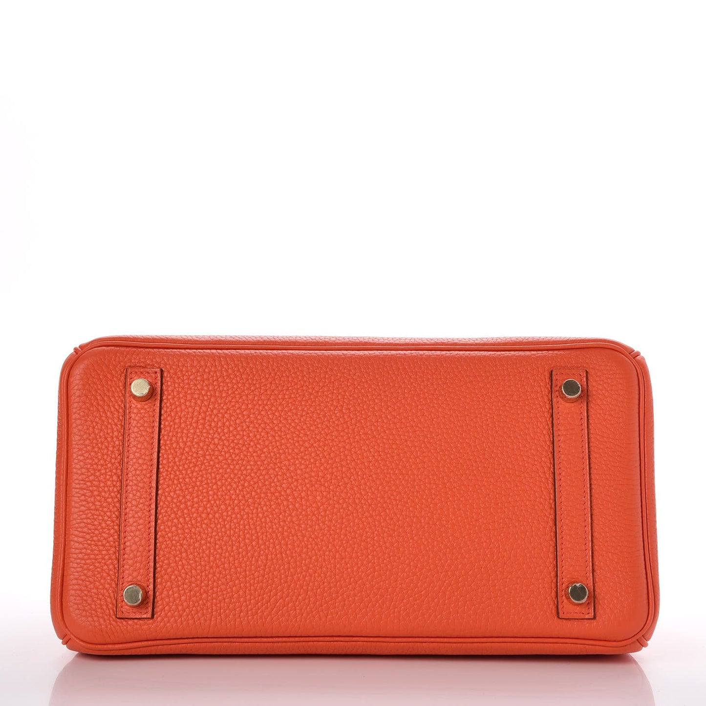 Togo Birkin 30 Orange Poppy