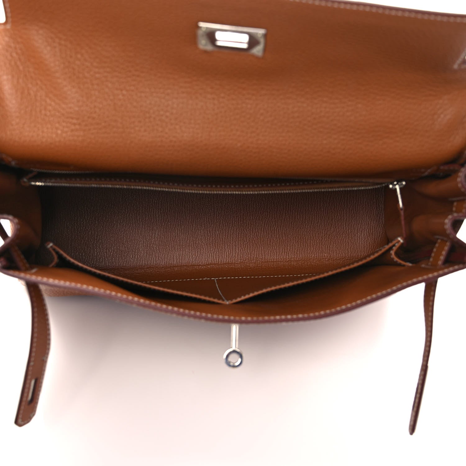 Hermes Togo Kelly Retourne 32 Gold 5 of 9