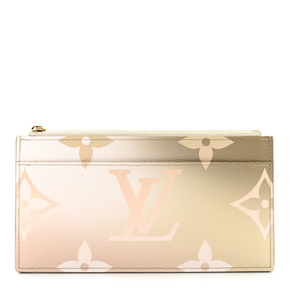 Louis Vuitton Monogram Giant Spring In The City Slim Purse Sunset Kaki 1 of 6