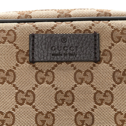 Gucci Monogram Belt Bag Dark Brown 8 of 11