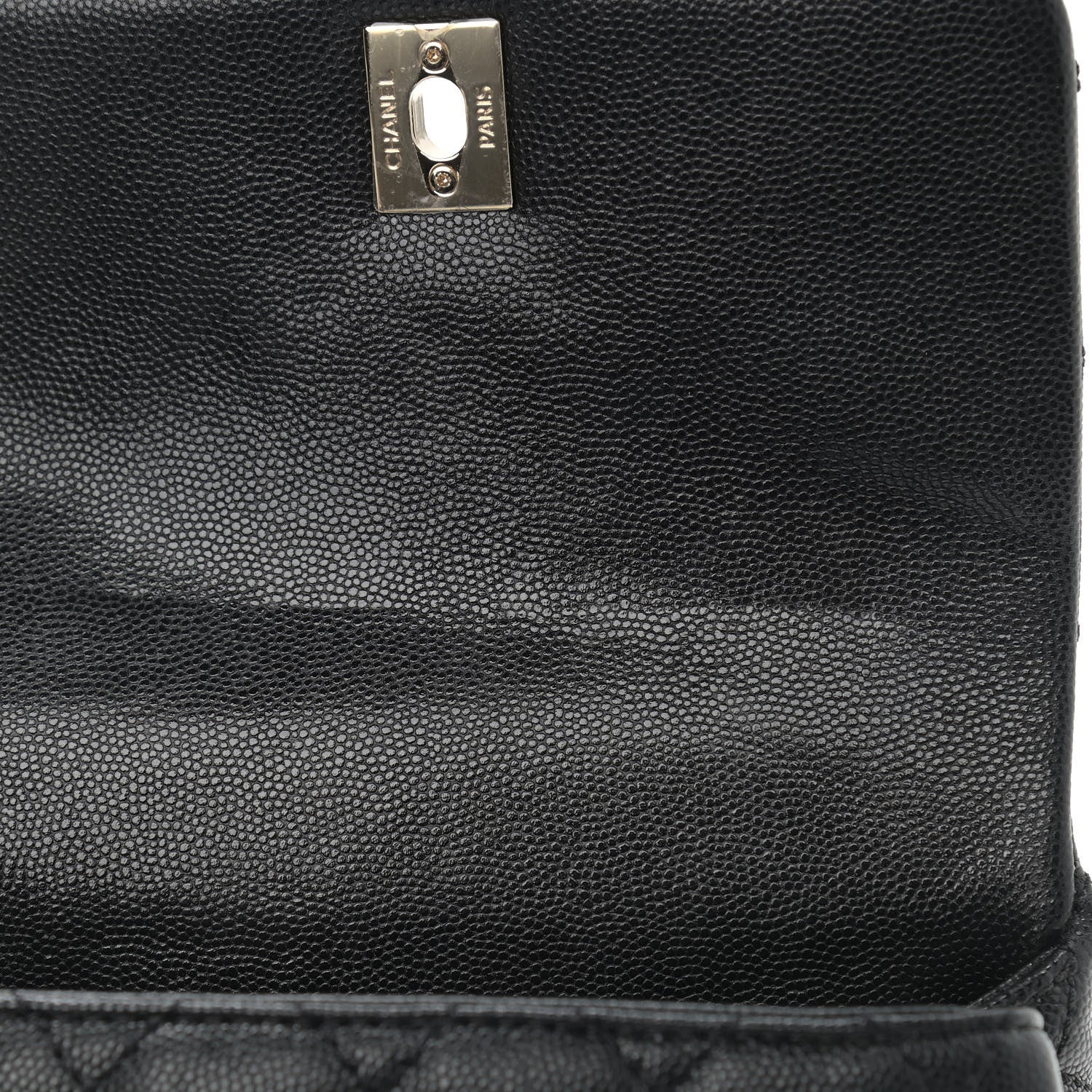 Chanel Caviar Quilted Extra Mini Coco Handle Flap Black 10 of 10