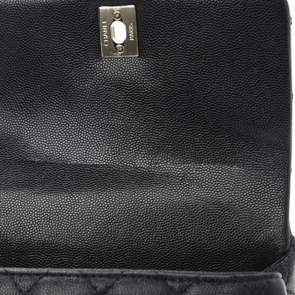Chanel Caviar Quilted Extra Mini Coco Handle Flap Black 10 of 10