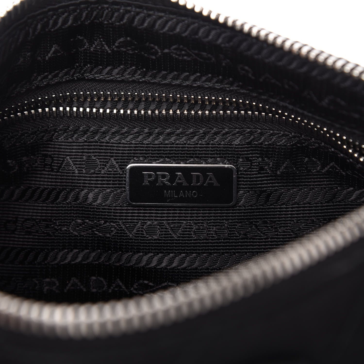 Prada Nylon Tessuto Impuntu Quilted Crossbody Bag Black 8 of 10