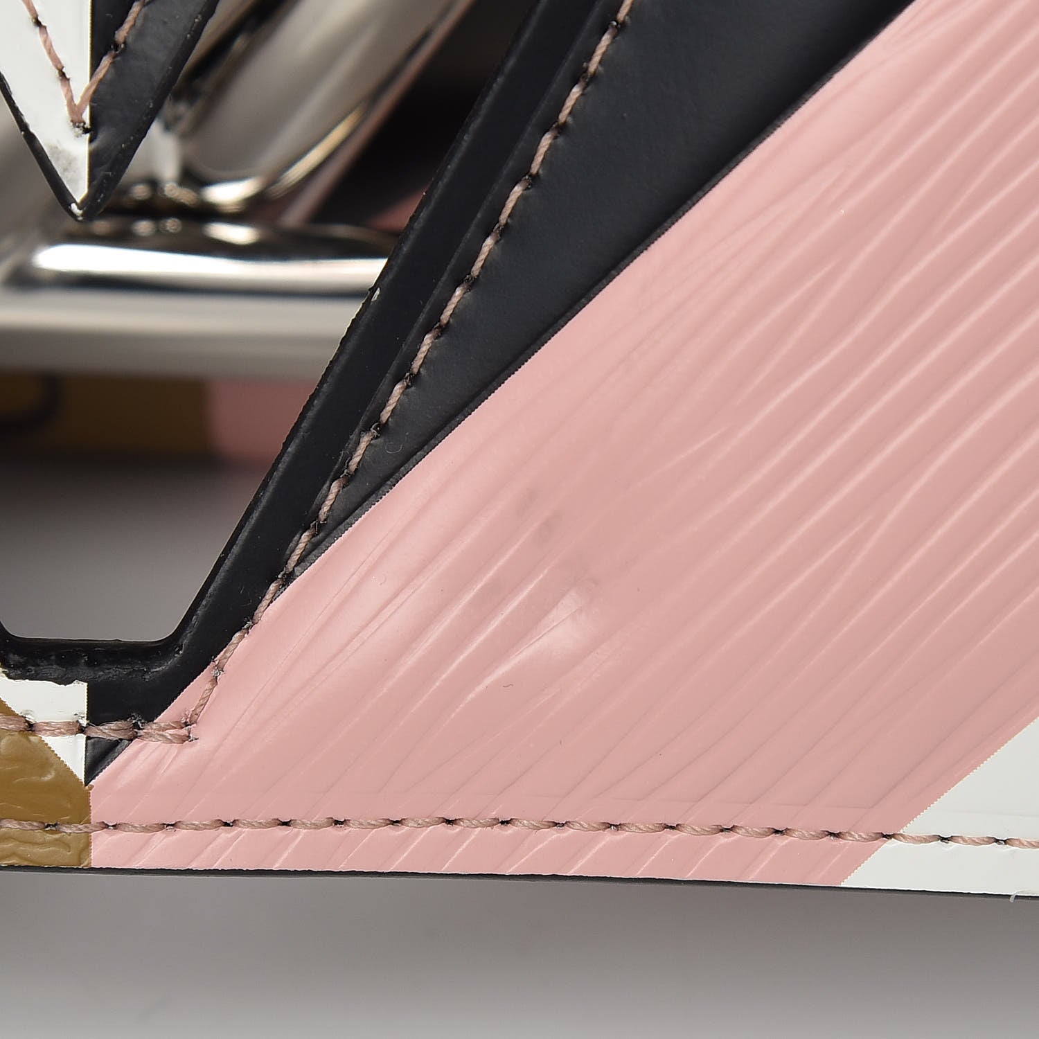 Louis Vuitton Epi Reverse Monogram Twist Wallet Rose Ballerine 11 of 14