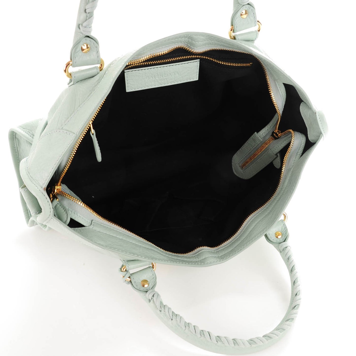 Agneau Giant 12 Gold Hardware City Vert Jade