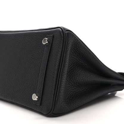 Hermes Togo Birkin 25 Black 7 of 8