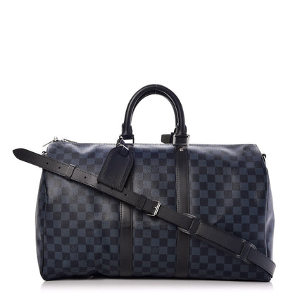 Louis Vuitton Damier Cobalt Keepall Bandouliere 45 1 of 8