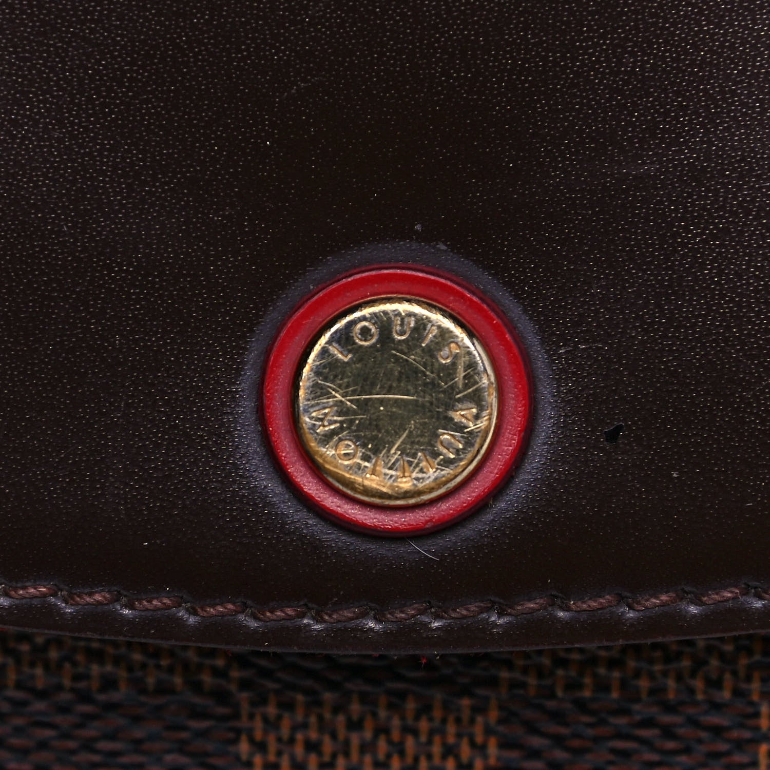 Louis Vuitton Damier Ebene Twice Cherry 10 of 10
