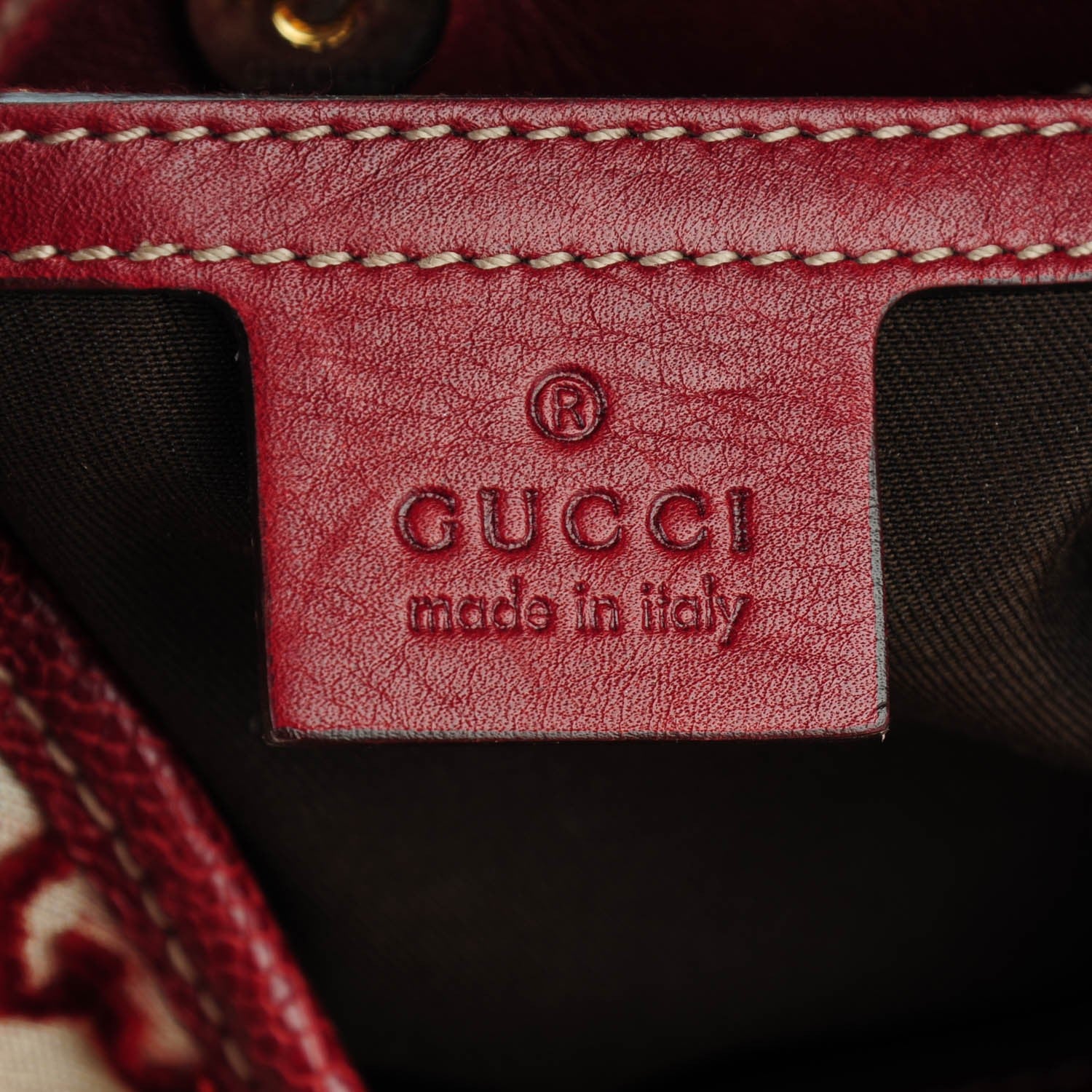 Gucci Velvet 85th Anniversary Horsebit Hobo Red 6 of 8