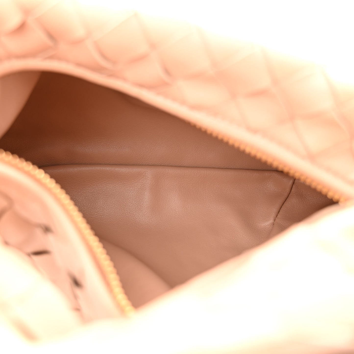 Nappa Intrecciato Mini Jodie Sandalwood