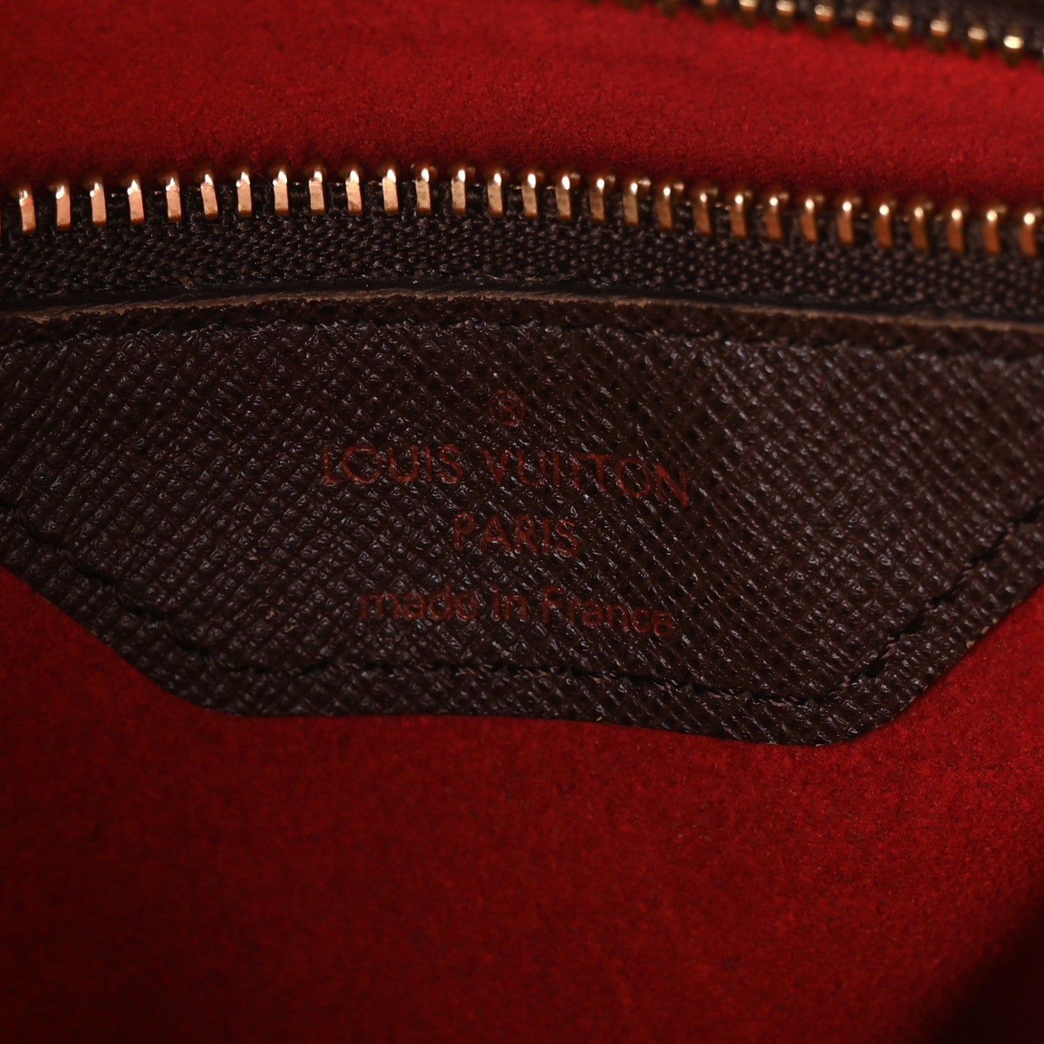 Louis Vuitton Damier Ebene Marais Bucket 23 5 of 9
