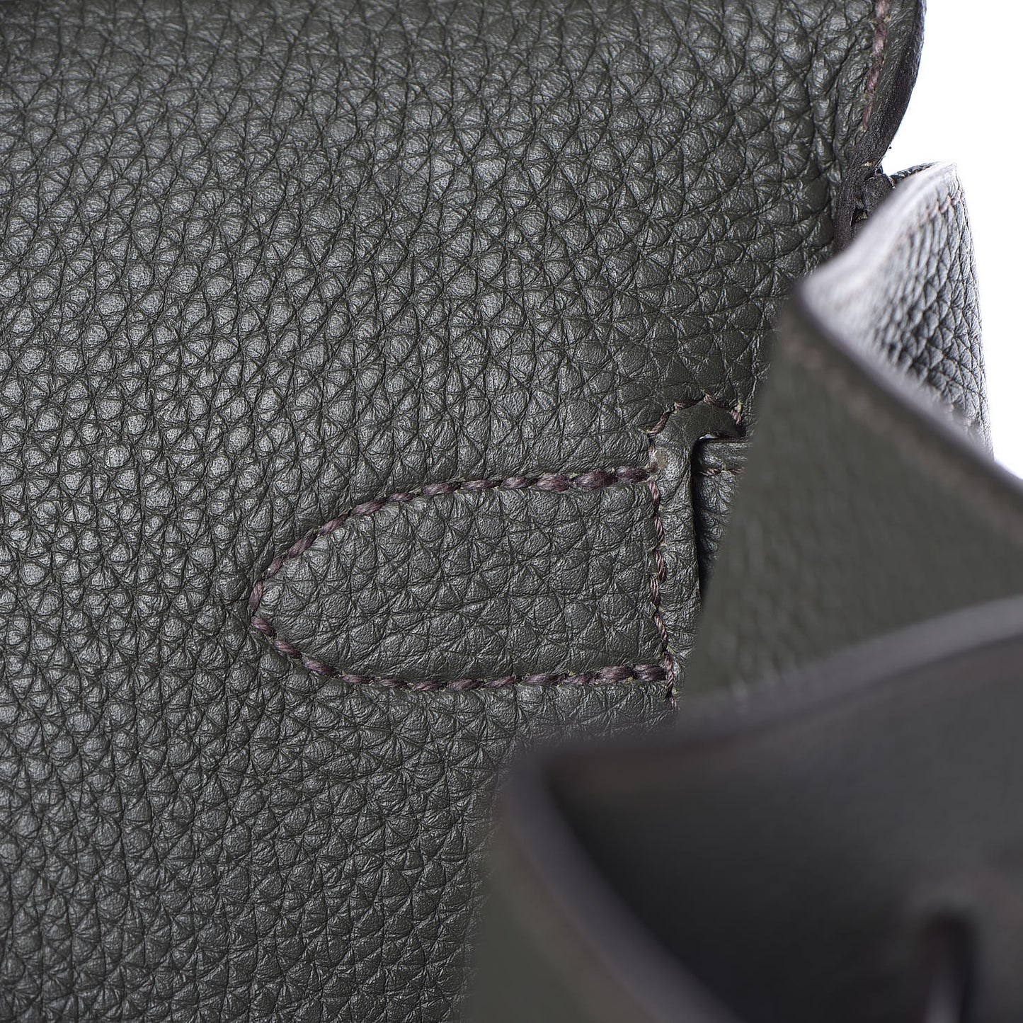 Taurillon Clemence HAC Birkin 40 Vert De Gris