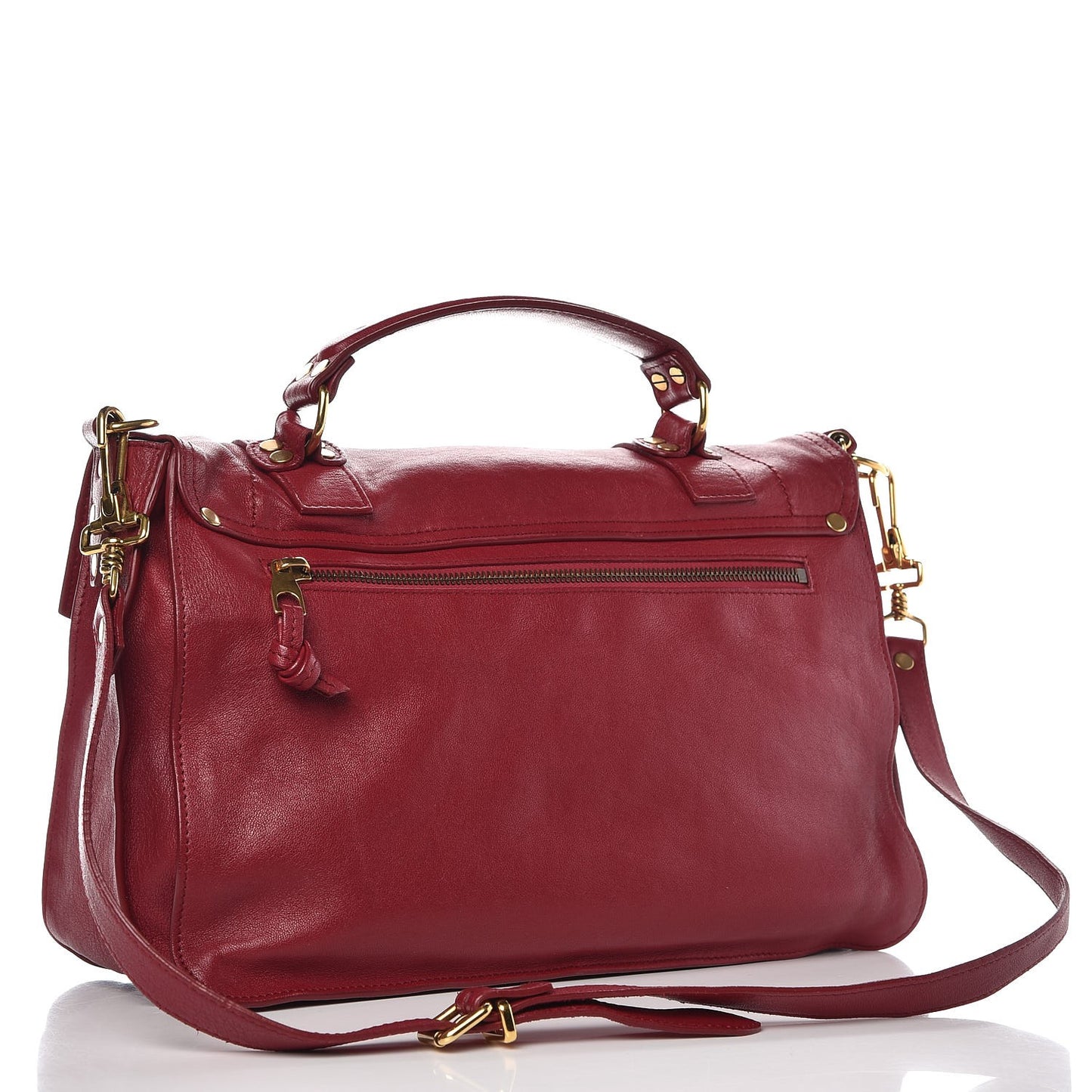 Lambskin Medium PS1 Satchel Chianti