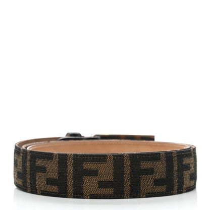 Fendi Zucca FF Buckle Belt 95 38 Tobacco 2 of 5