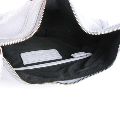 Alexander McQueen Calfskin De Manta Clutch Cloud Blue 5 of 7
