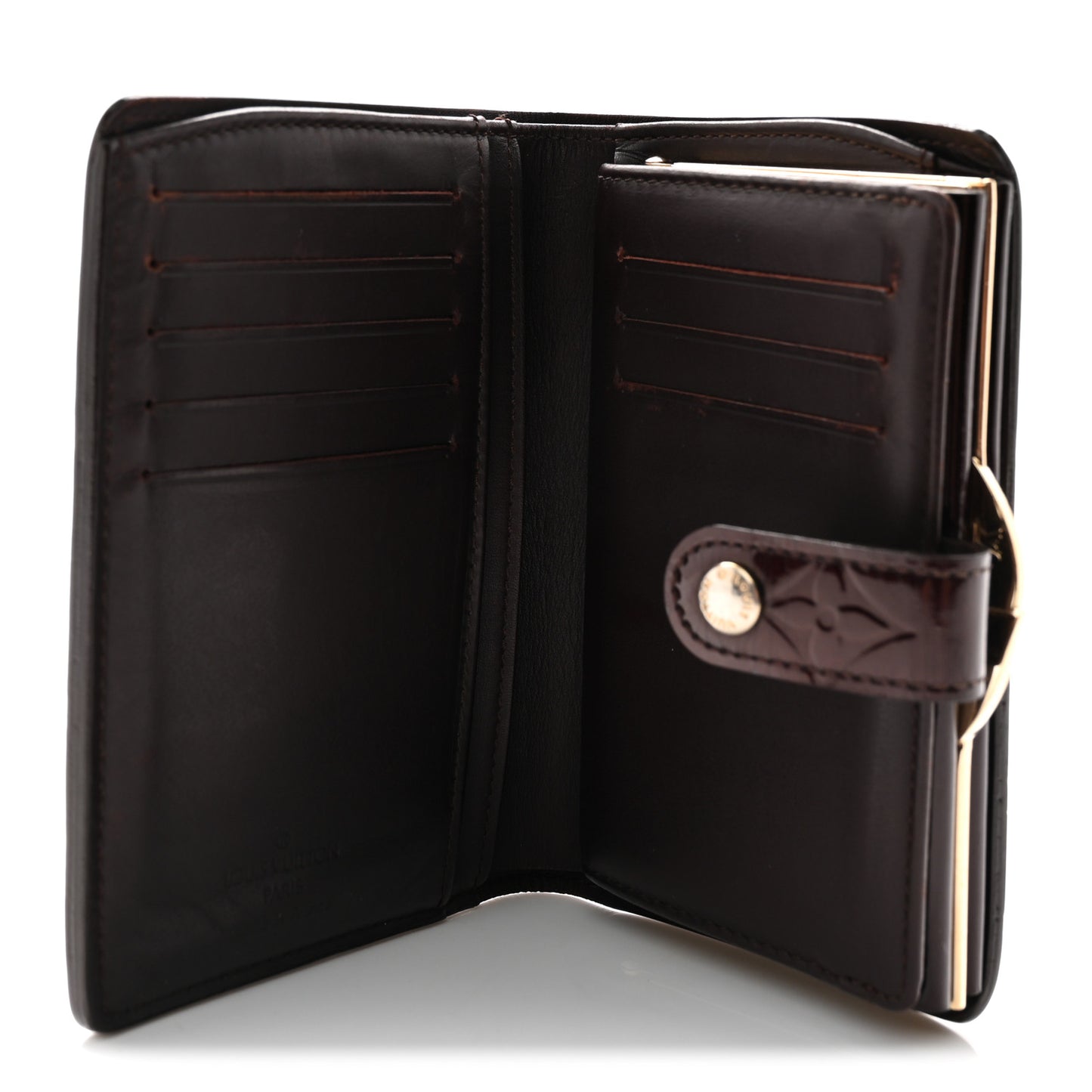 Vernis French Purse Wallet Amarante