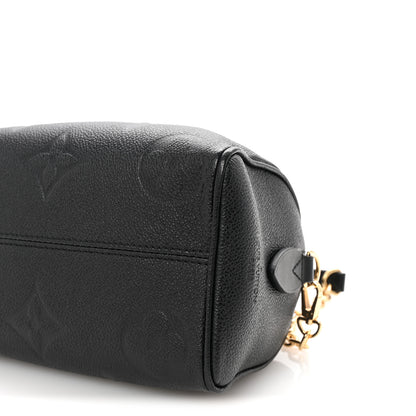 Louis Vuitton Empreinte Monogram Giant Speedy Bandouliere 20 Black 9 of 9