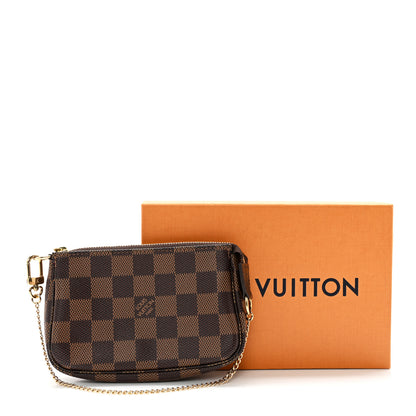 Louis Vuitton Damier Ebene Mini Pochette Accessories 10 of 10