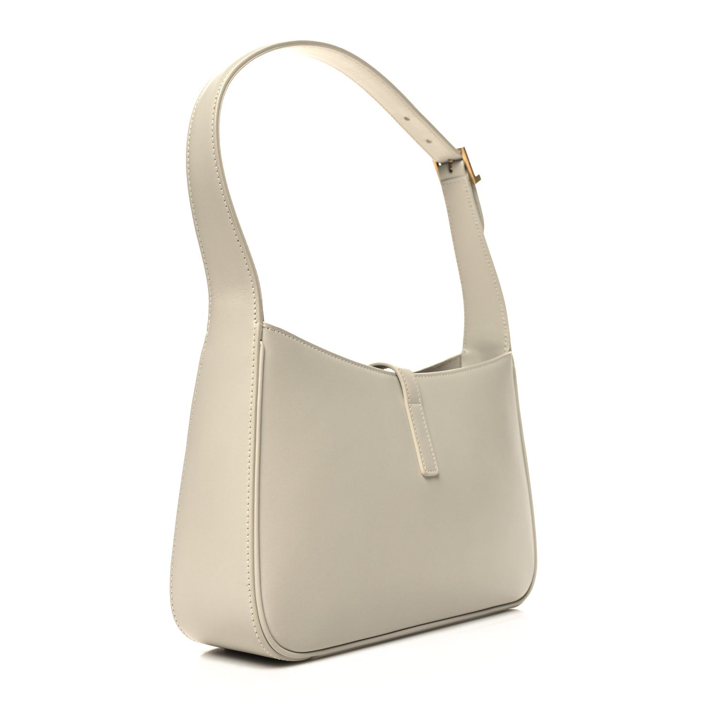 Smooth Calfskin Le 5 A 7 Hobo Blanc Vintage