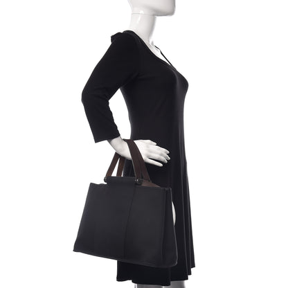 Hermes Toile Cabag 39 Black 2 of 10