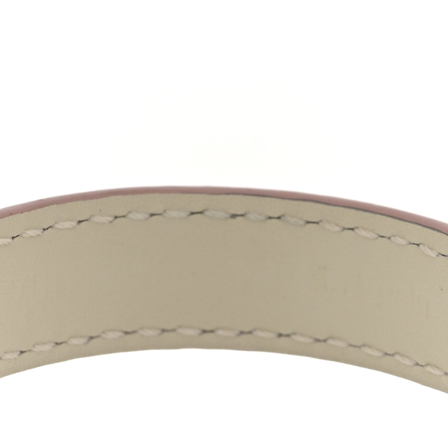 Calfskin Iconic Bracelet 17 Rose Poudre