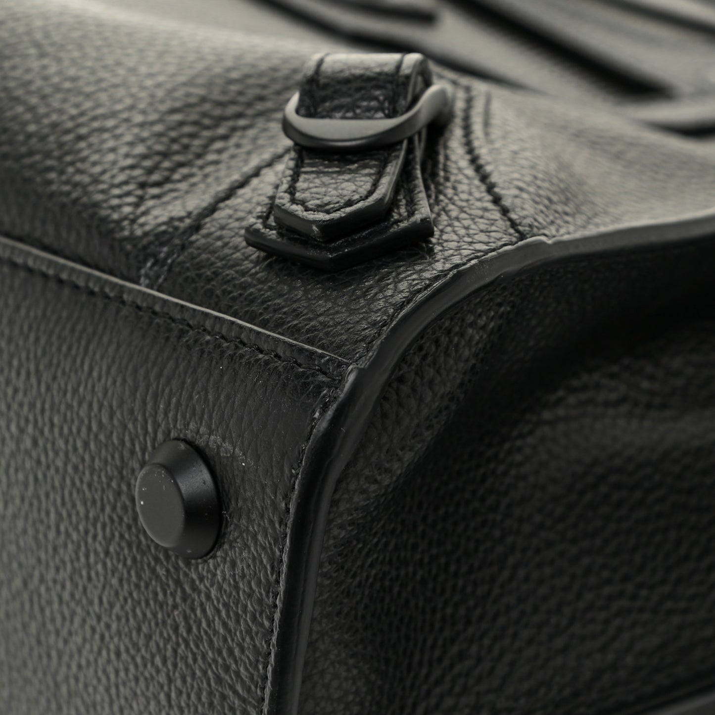 Grained Calfskin Neo Classic Black Hardware S City Black