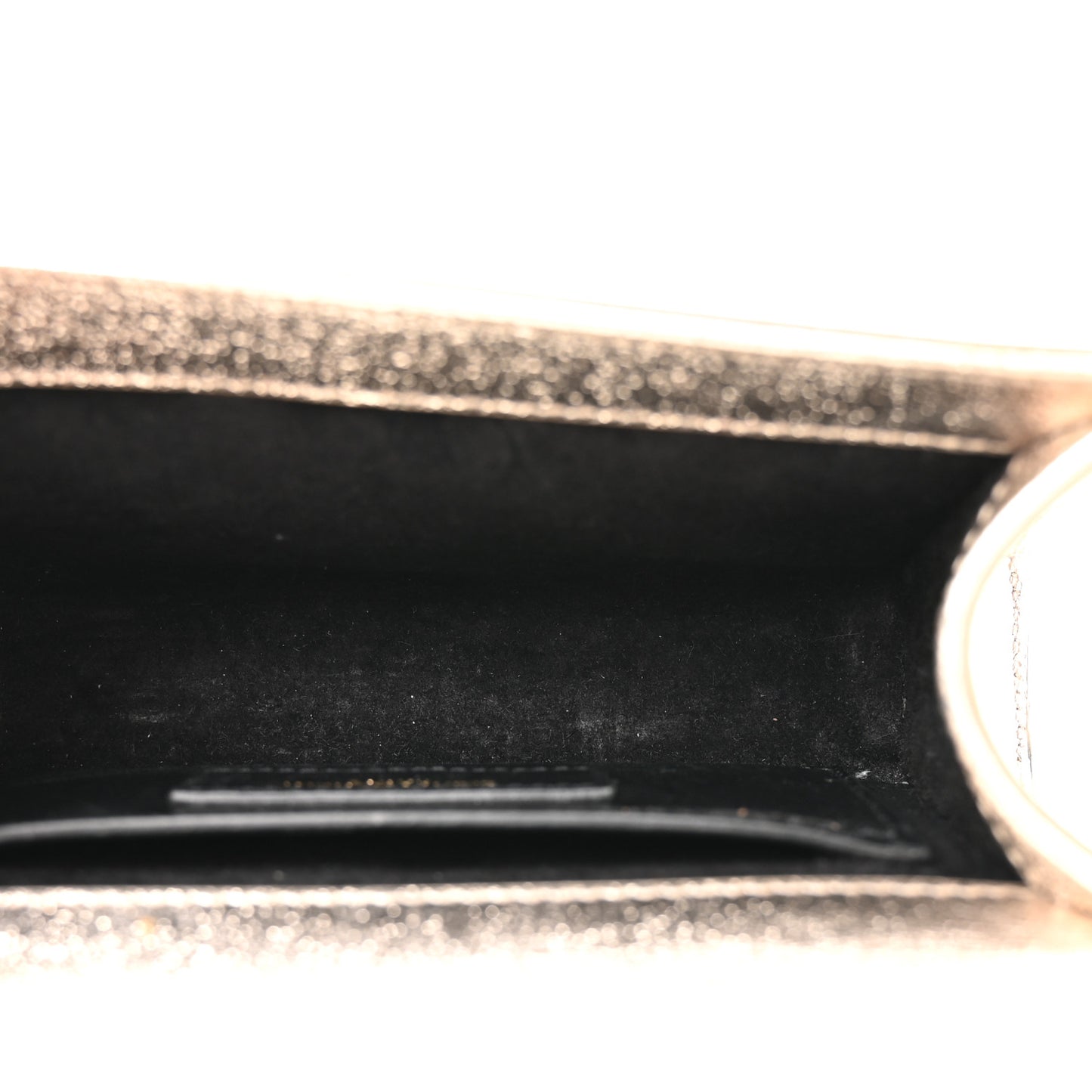 Metallic Calfskin Small Classic Monogram Kate Satchel Platine
