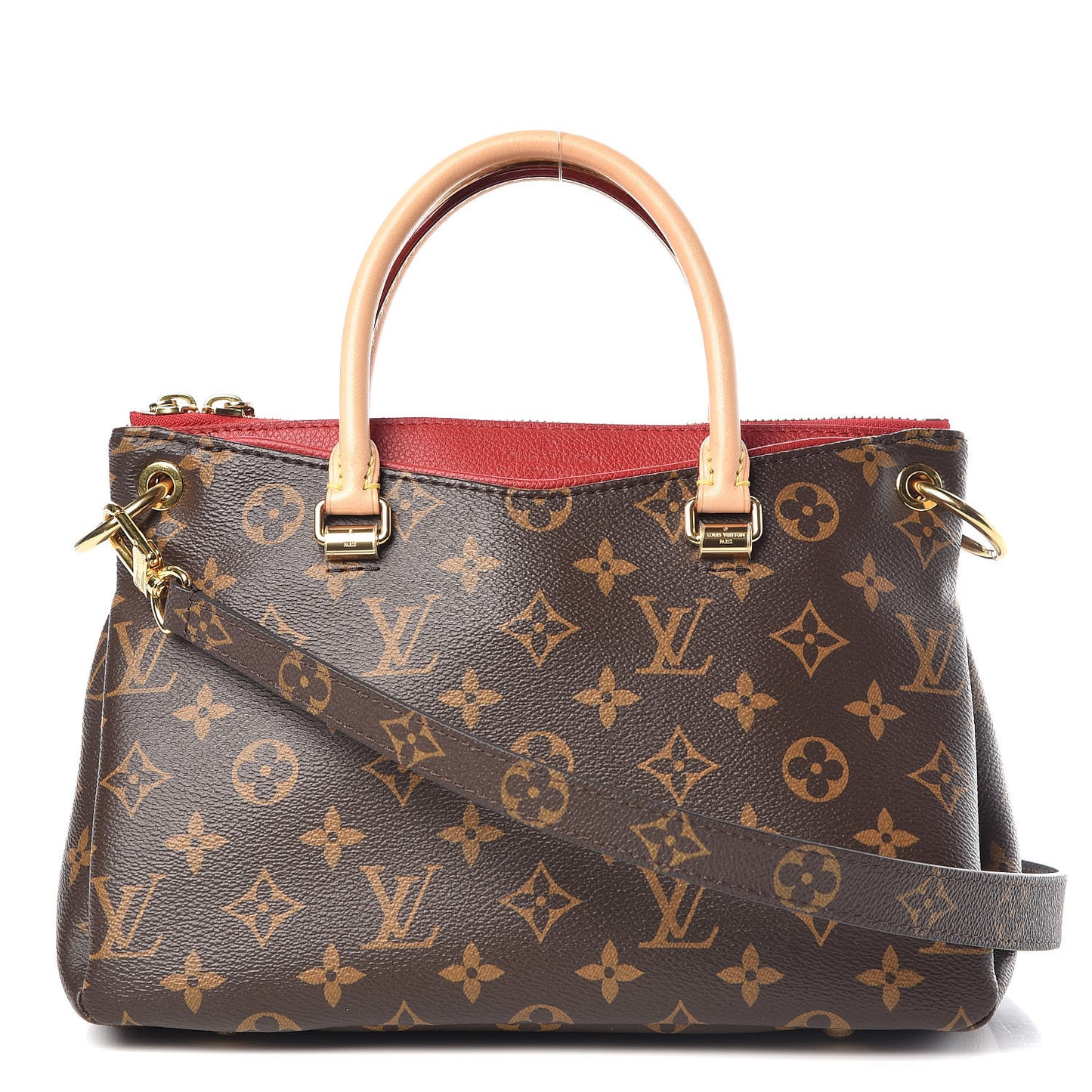 Monogram Pallas BB Cherry