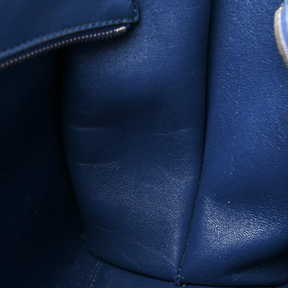 Fendi Vitello Dolce Shiny Nappa Petite 3Jours Tote Black Iris 11 of 21