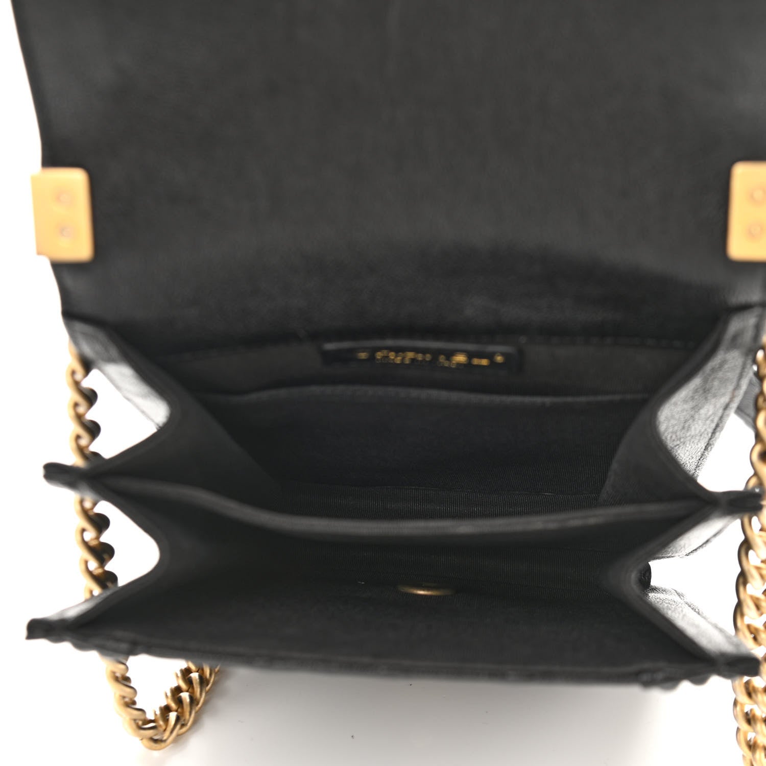 Chanel Caviar Quilted North South Boy Flap Black 5 of 9