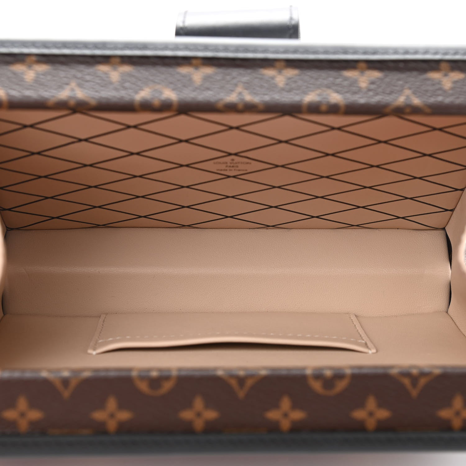 Louis Vuitton Monogram Petite Malle Black 5 of 8