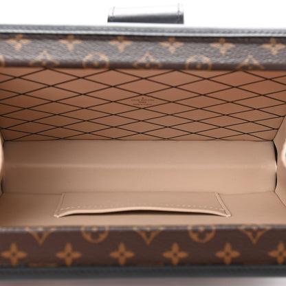 Louis Vuitton Monogram Petite Malle Black 5 of 8