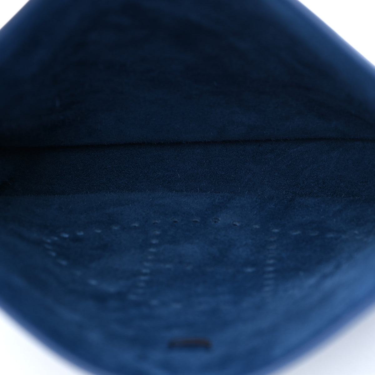 Hermes Taurillon Clemence EVELYNE III Bleu Tie 6 of 12