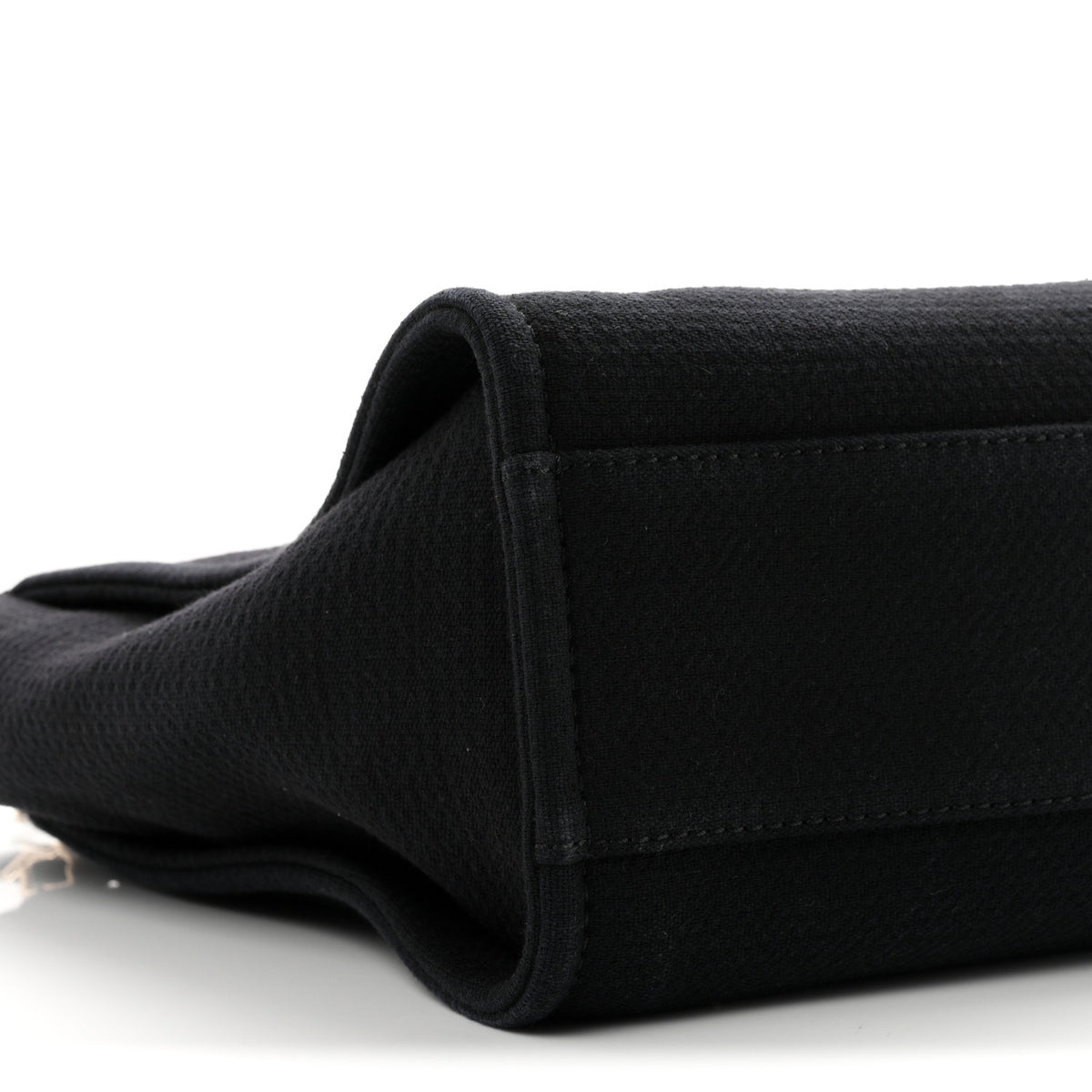 Mixed Fibers Small Deauville Tote Black