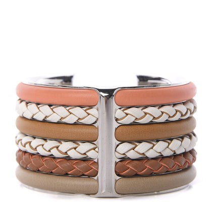 Hermes Swift Palladium Kyoto Tresse Cuff T3 1 of 4
