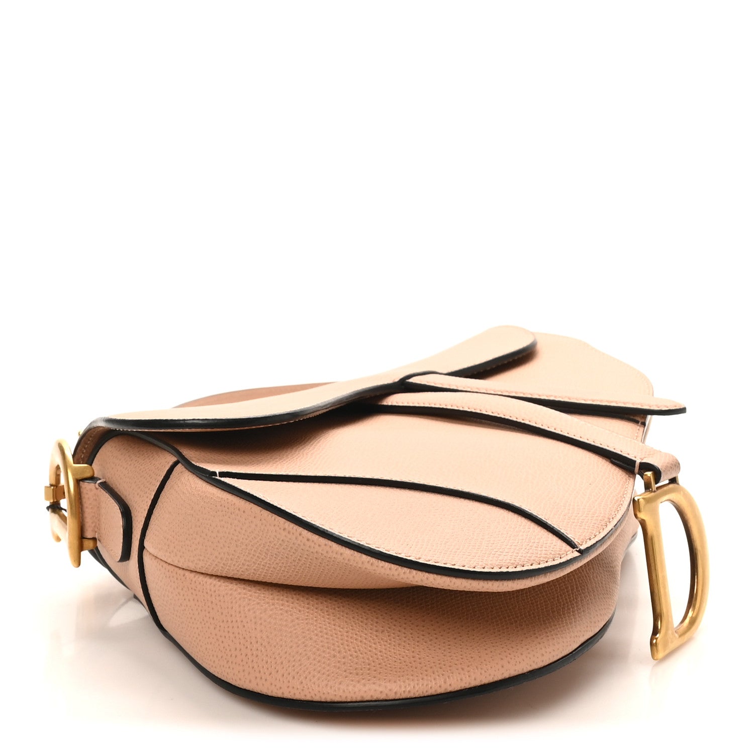 Christian Dior Grained Calfskin Saddle Bag Fard 4 of 10