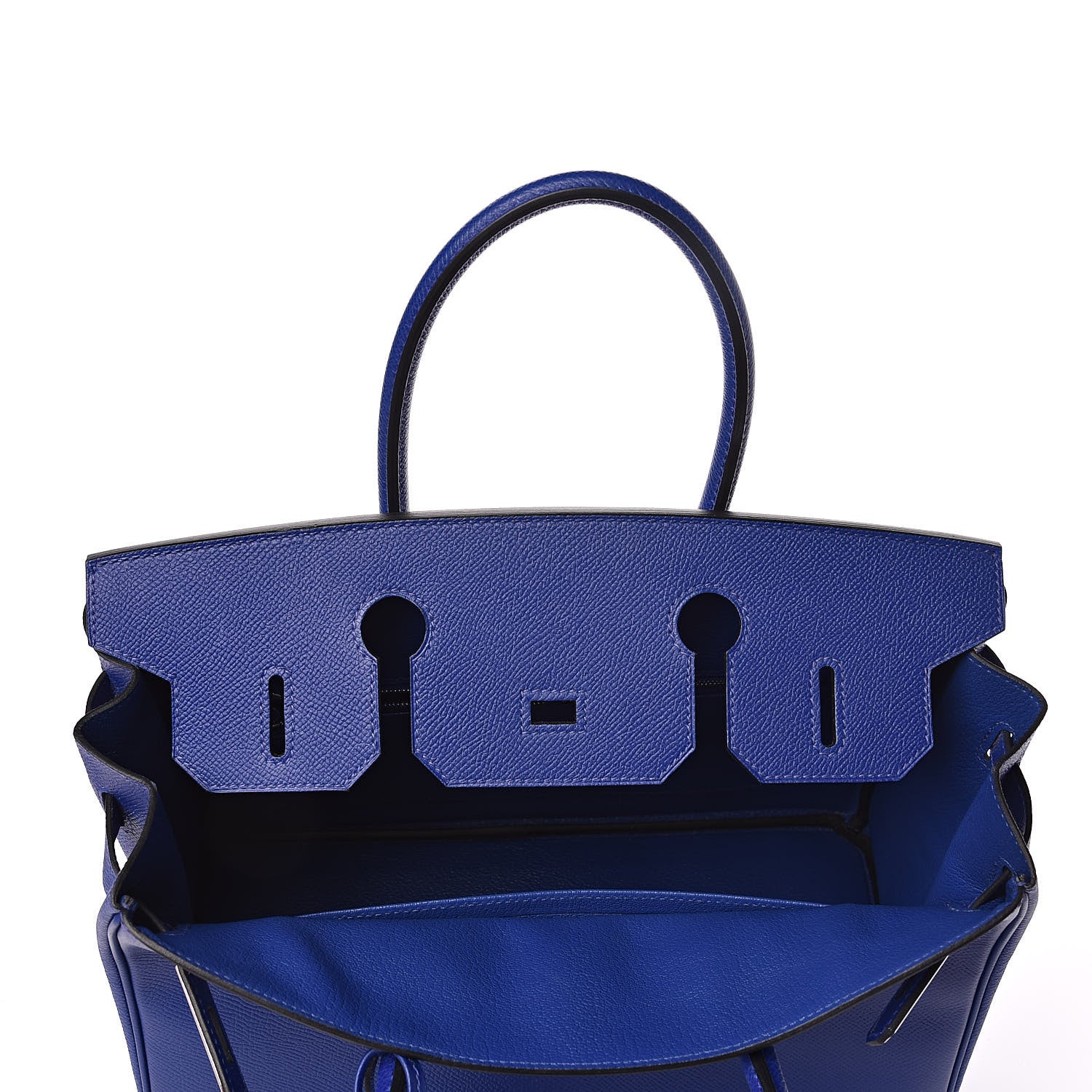 Hermes Epsom Birkin 30 Bleu Electrique 28 of 33