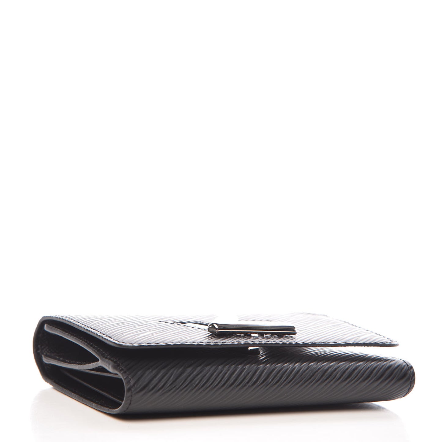 Epi Twist Compact Wallet Black