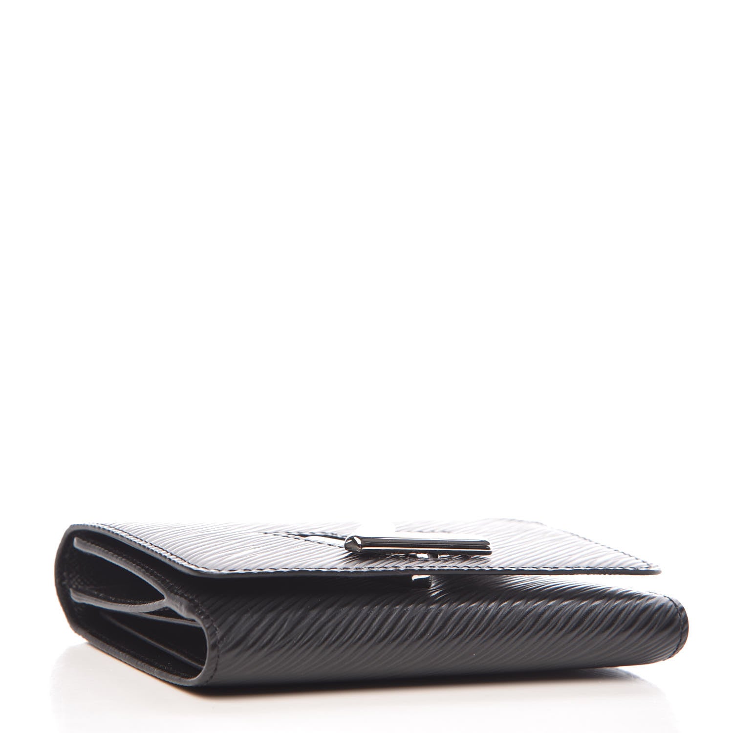 Louis Vuitton Epi Twist Compact Wallet Black 4 of 8