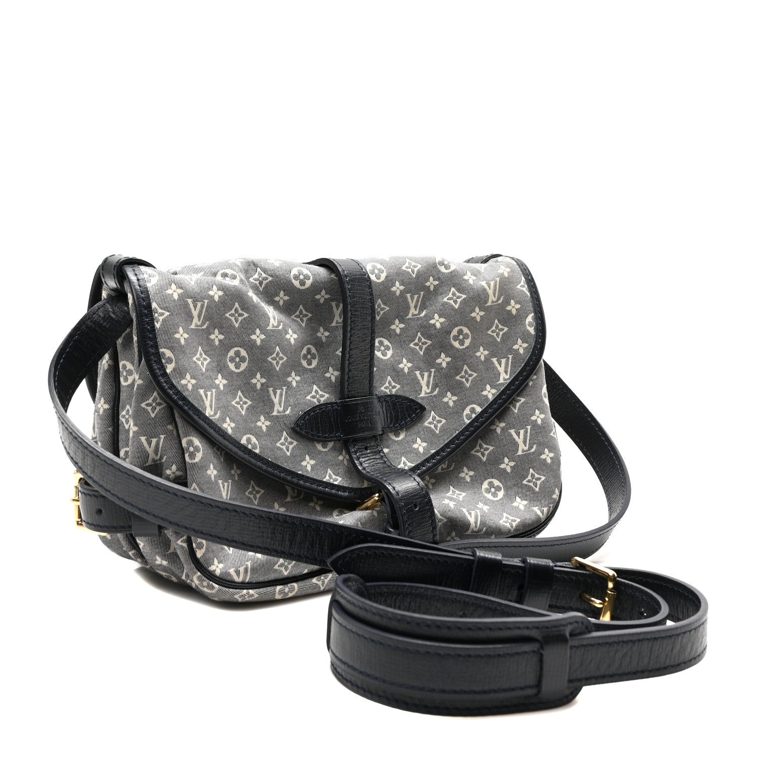 Louis Vuitton Monogram Idylle Saumur PM Encre 3 of 9