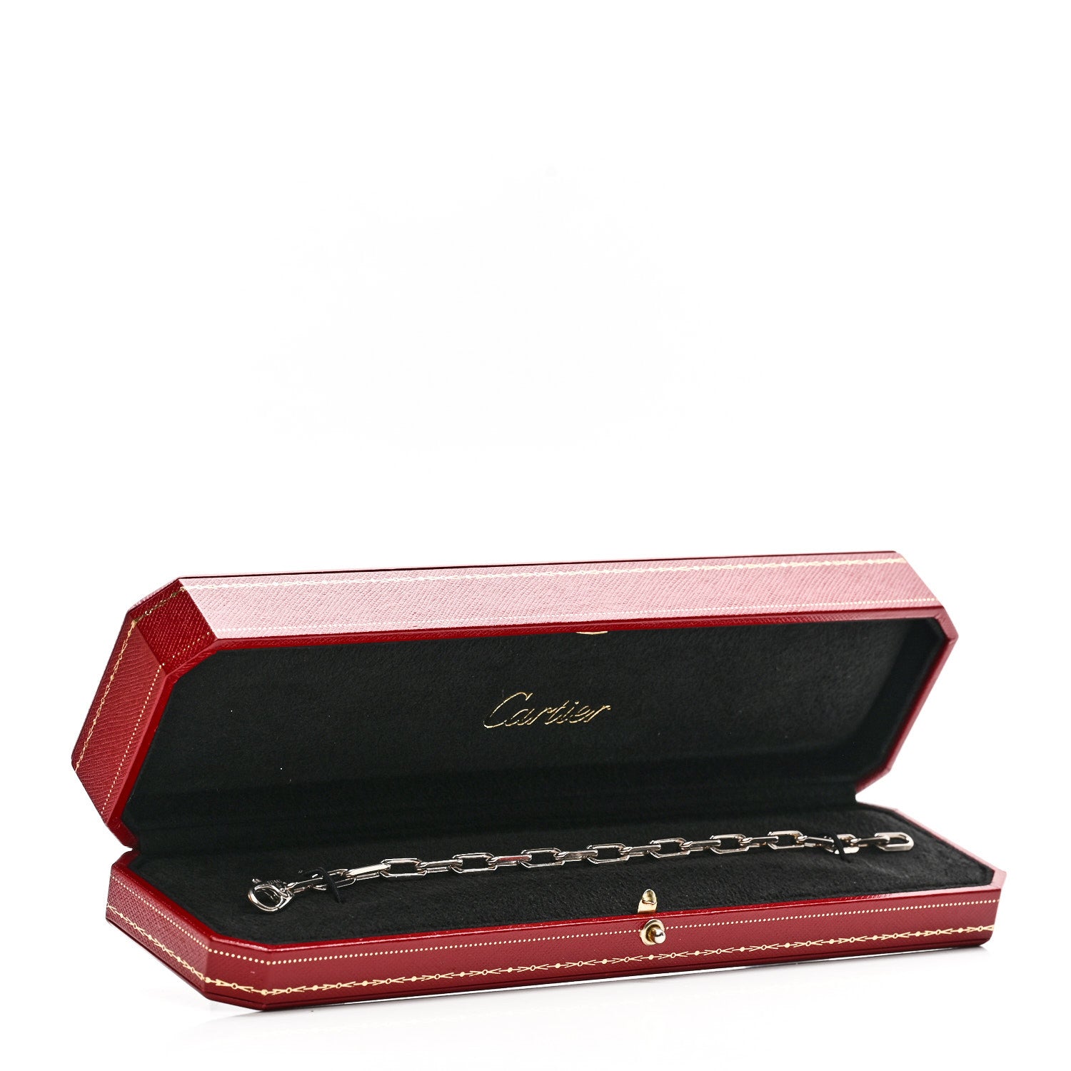 Cartier 18K White Gold Santos de Cartier Bracelet 5 of 5