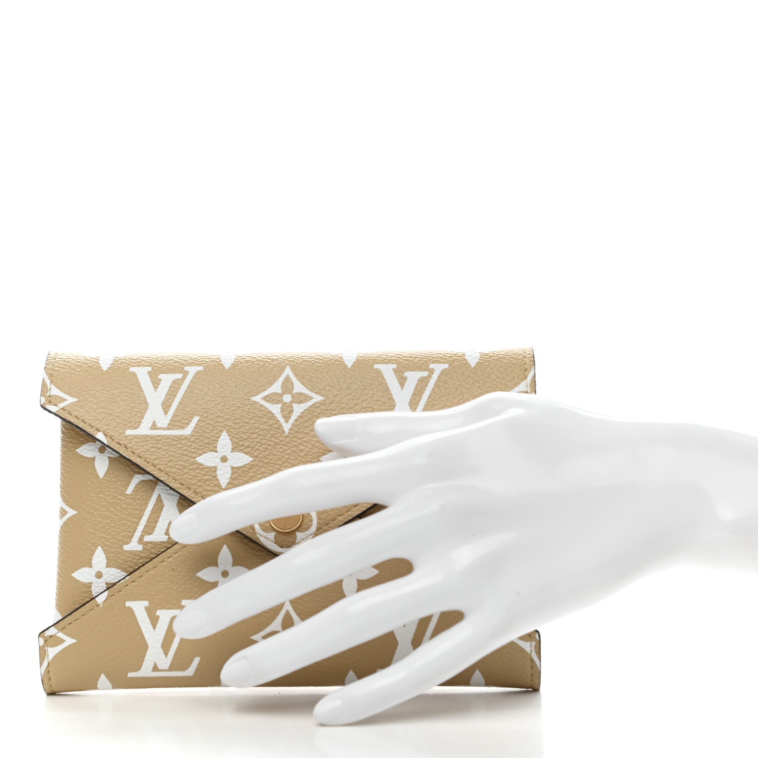 Louis Vuitton Monogram Giant Medium Kirigami Pochette Insert Beige 2 of 7